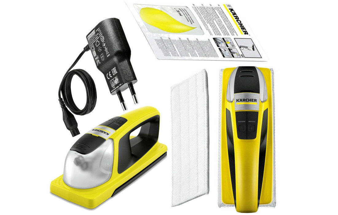 Myjka do okien KARCHER KV 4 Home Line Pad zestaw akcesoria komplet wyposazenie