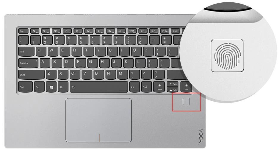 Laptop LENOVO Yoga 920 Vibes  - czytnik 