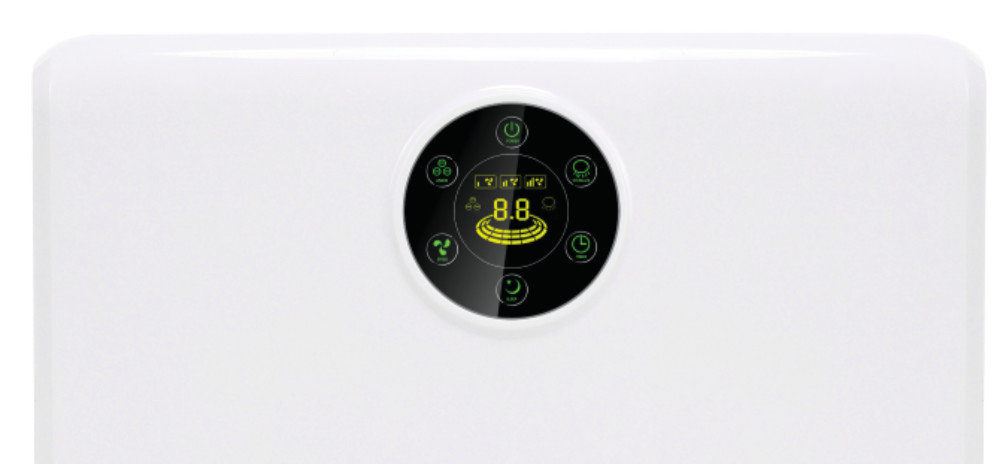 Oczyszczacz PRIME3 SAP11 panel sterowania