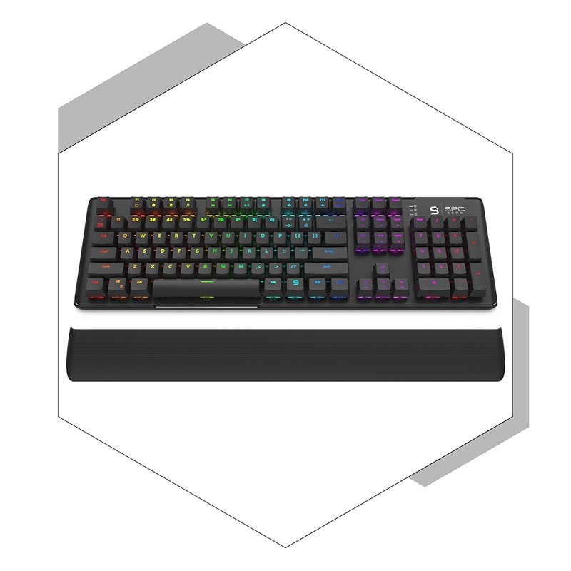 KLAWIATURA MECHANICZNA SPC GEAR GK-550 OMNIS KAILH Blue RGB