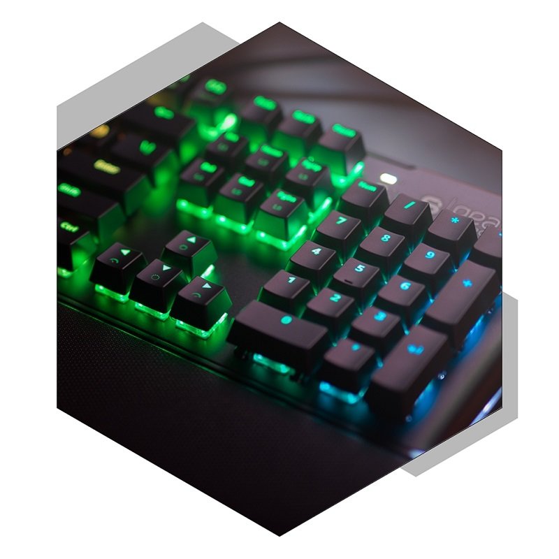 KLAWIATURA MECHANICZNA SPC GEAR GK-550 OMNIS KAILH Blue RGB