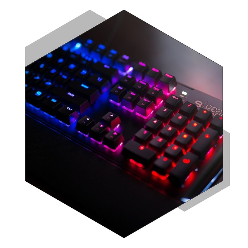 KLAWIATURA MECHANICZNA SPC GEAR GK-550 OMNIS KAILH RedRGB