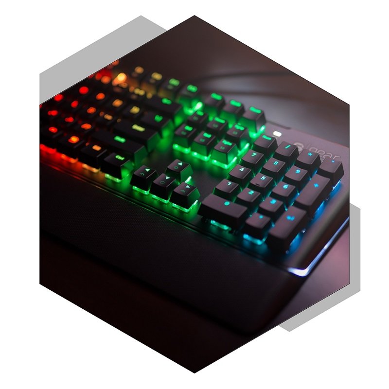 KLAWIATURA MECHANICZNA SPC GEAR GK-550 OMNIS KAILH RedRGB