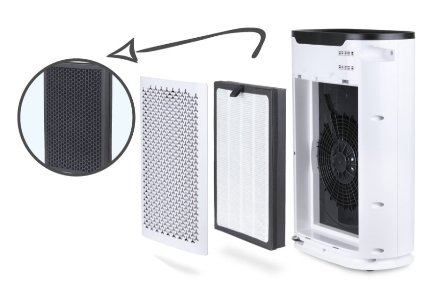 GOCLEVER Cristal Air Flow tarcze filtrujące