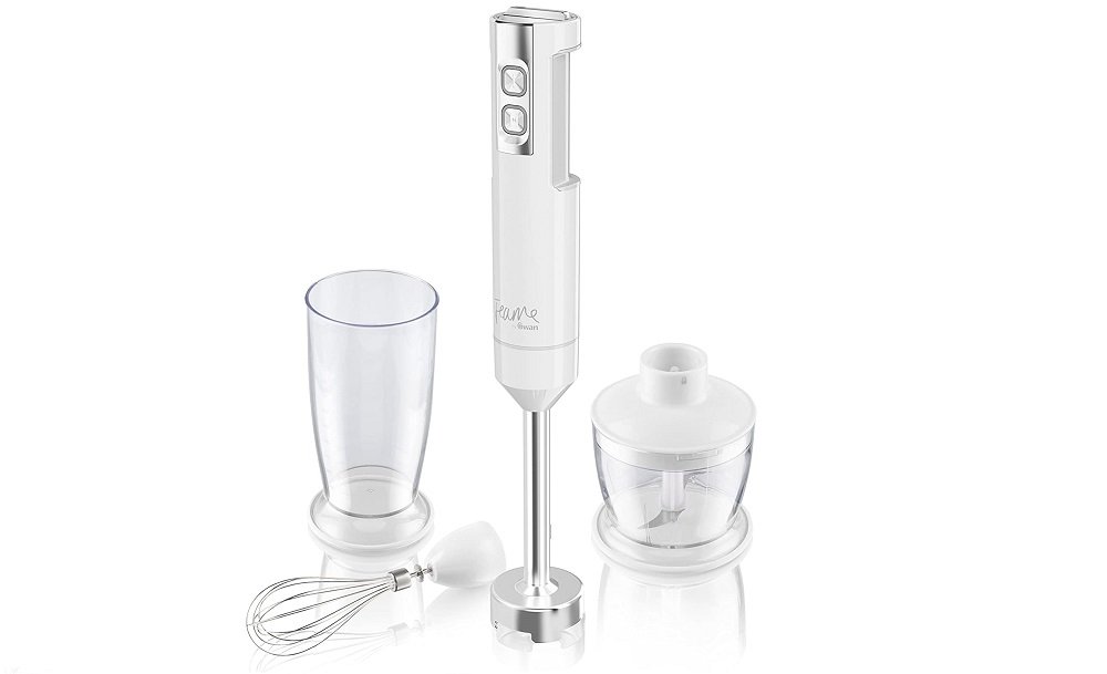Blender SWAN SP21040HON biały bogaty zestaw