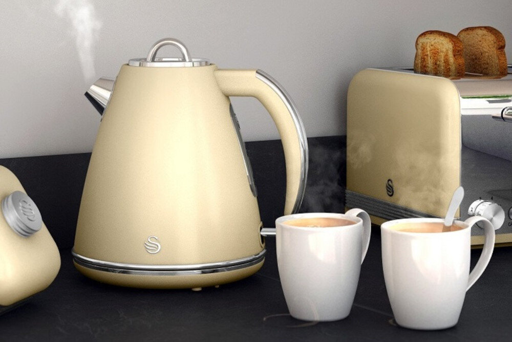 Czajnik SWAN SK19020CN Retro Jug Kremowy