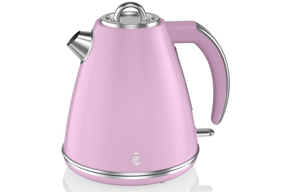 Czajnik-SWAN-SK19020PN-Retro-Jug-Rozowy wygląd ogólny