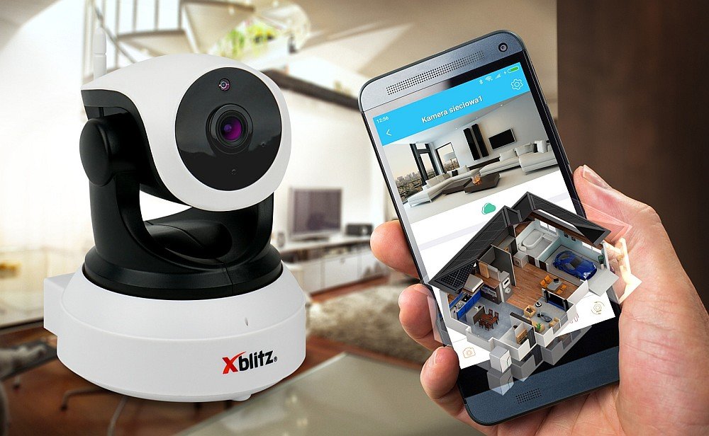 XBLITZ iSee2 / kameraIP łączność aplikacja smartfon
