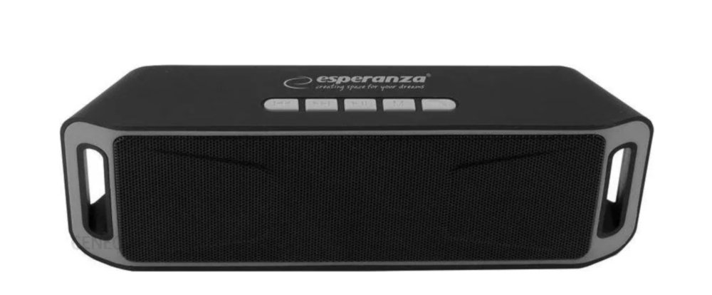 Głośnik Mobilny ESPERANZA Folk Szary - Bluetooth