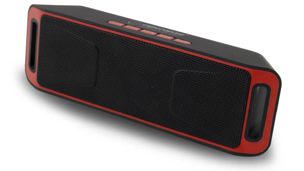 Głośnik Mobilny ESPERANZA Folk Czerwony - Ogólny