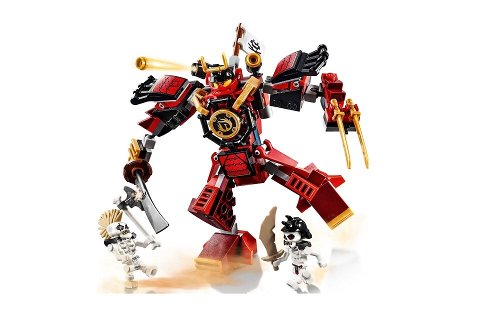 LEGO Ninjago Mech-samuraj 70665 kreatywna zabawa klocki figurki klasyczna zabawa prawidłowy rozwój merytoryczny dziecka minifigurki