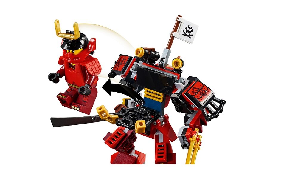 LEGO Ninjago Mech-samuraj 70665 kreatywna zabawa klocki figurki klasyczna zabawa prawidłowy rozwój merytoryczny dziecka mnóstwo rozrywki