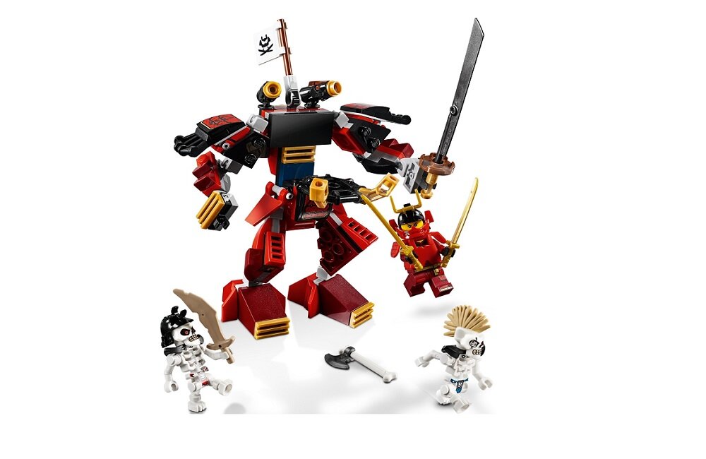 LEGO Ninjago Mech-samuraj 70665 kreatywna zabawa klocki figurki klasyczna zabawa prawidłowy rozwój merytoryczny dziecka bezpieczeństwo wytrzymałość