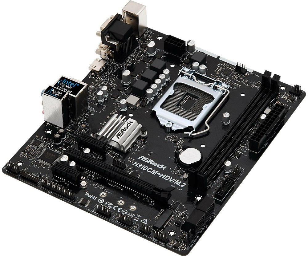 Płyta główna ASROCK H310CM-HDV - Uklad scalony