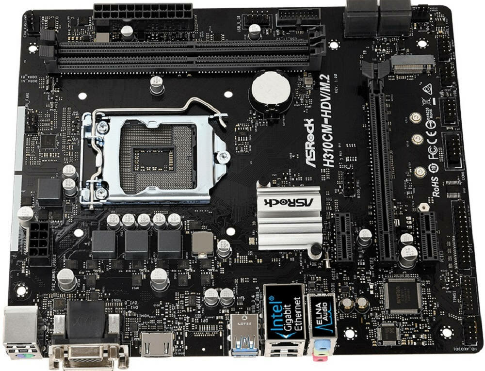 Płyta główna ASROCK H310CM-HDV - uklad dzwiekowy