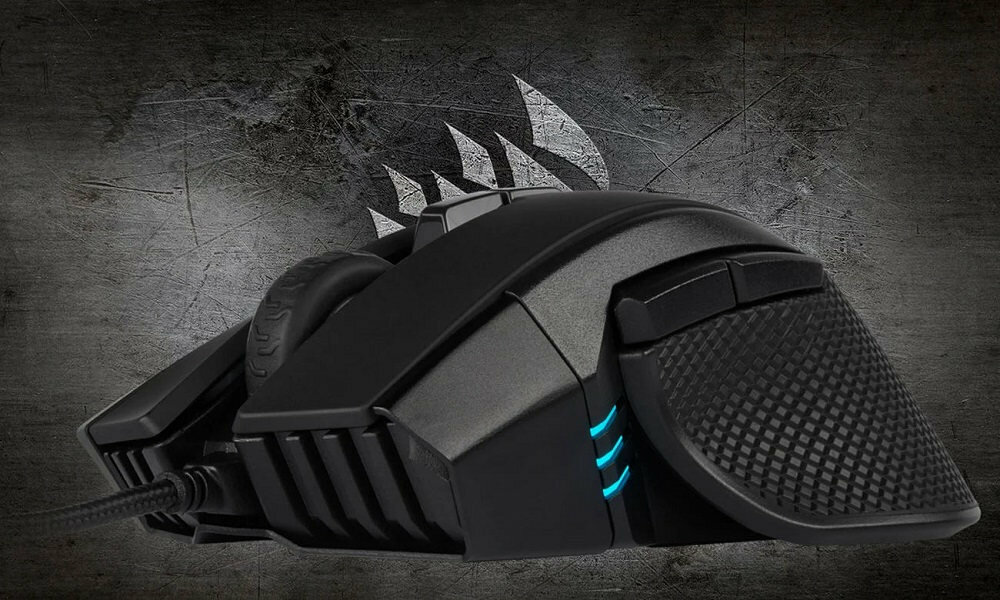 Mysz CORSAIR Ironclaw RGB - Klasyczne wzornictwo