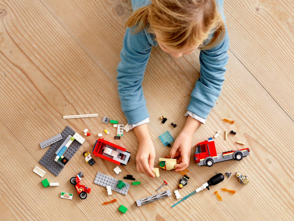 LEGO City Na ratunek w płonącym barze 60214 rozwoj dziecka