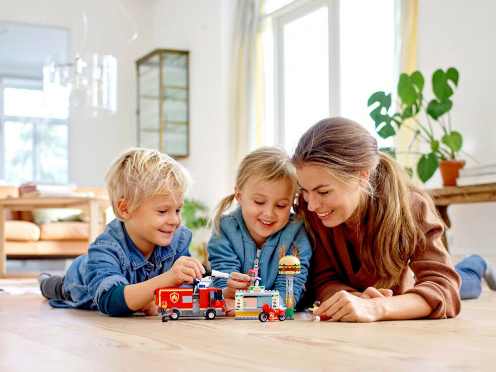 LEGO City Na ratunek w płonącym barze 60214 rozwoj dziecka