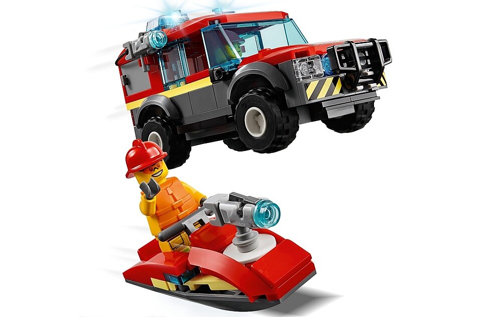 LEGO City Remiza strażacka skuter