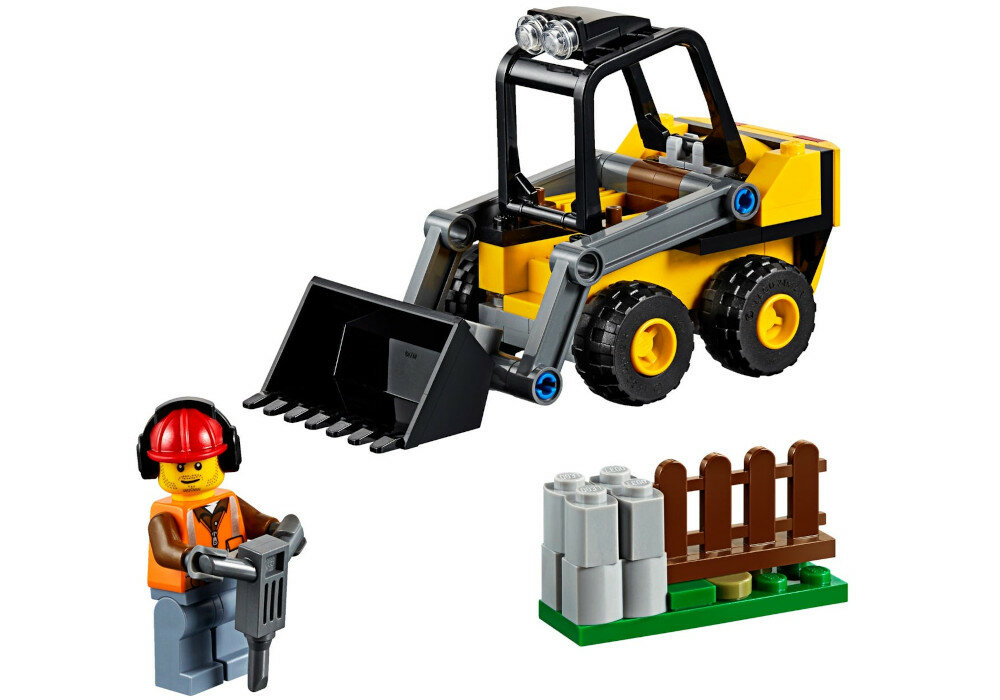 LEGO City Koparka 60219 zestaw wyglad front