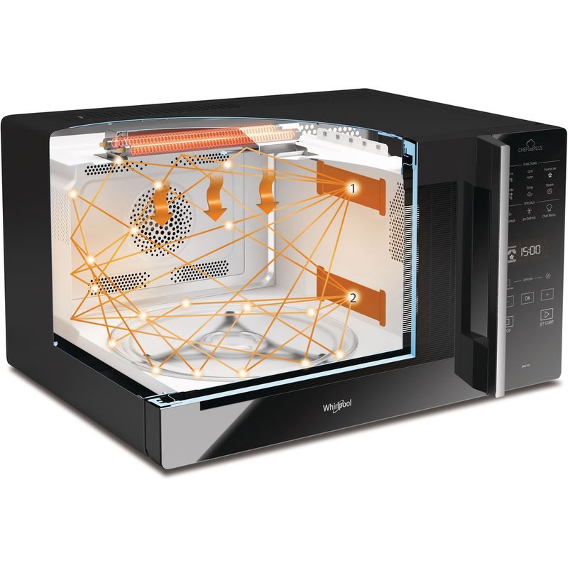 KuchenkamikrofalowaWHIRLPOOLMWP337SB