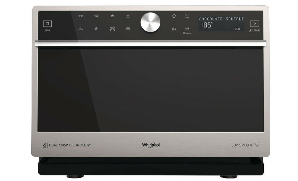 Kuchenka mikrofalowa WHIRLPOOL MWP3391SX kuchenka wolnostojąca wymiary JetStart Grill