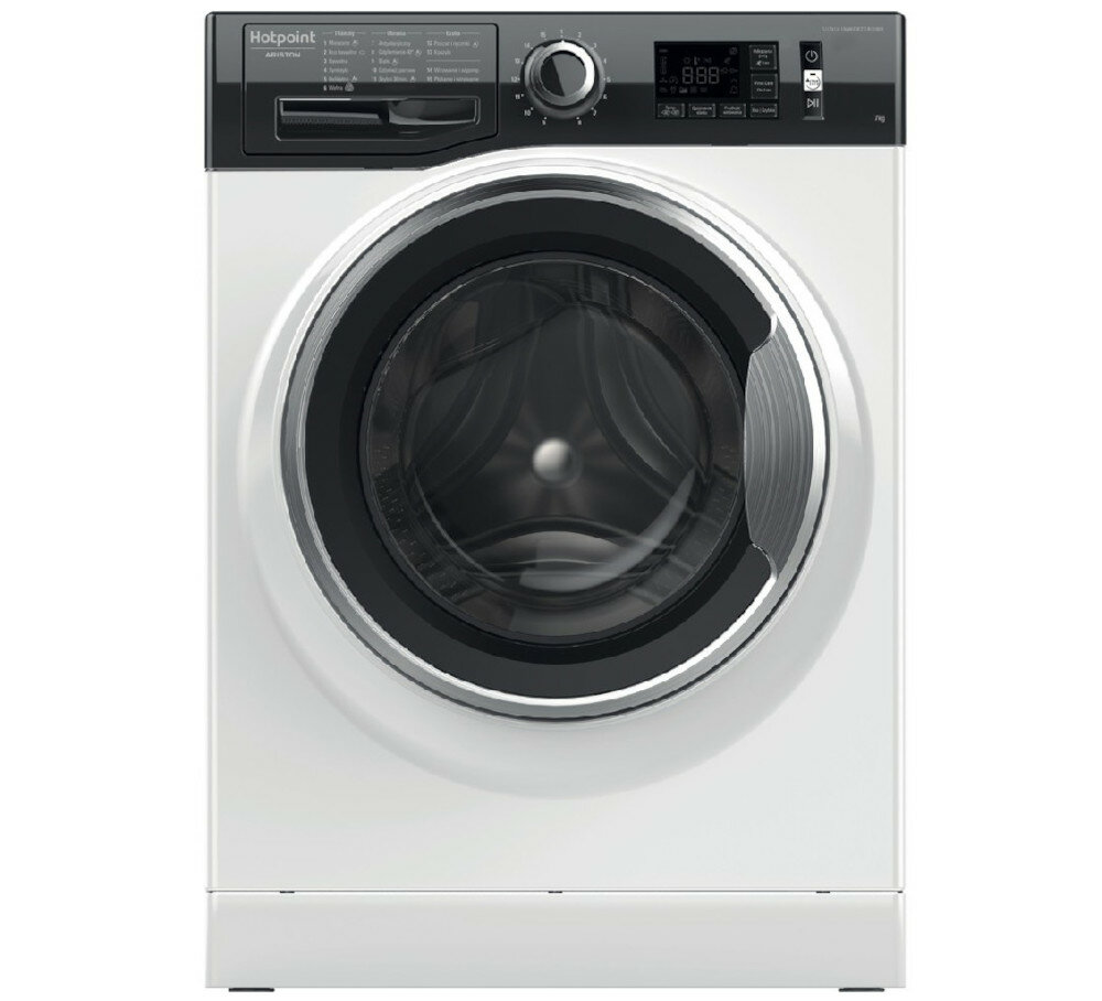PRALKA HOTPOINT ARISTON NM11725WBCA PL pralka szerokość front wygląd wirowanie wsad ActiveGo StopAddGo klasa energetyczna 