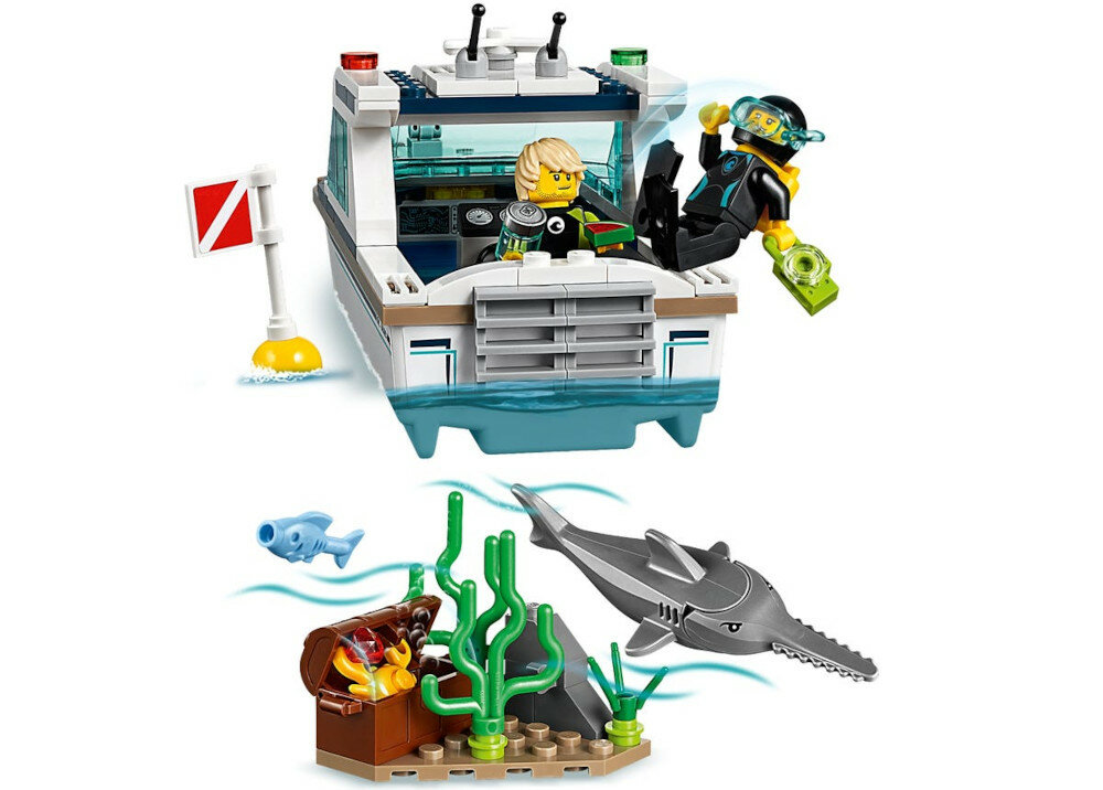 LEGO City Jacht 60221 zestaw laczenie