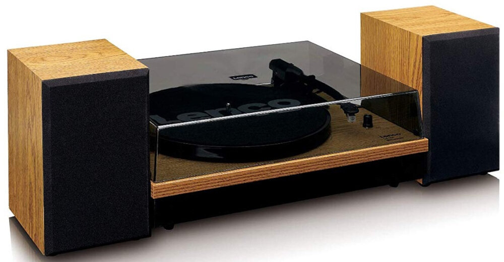 Gramofon LENCO LS-300 - głośniki
