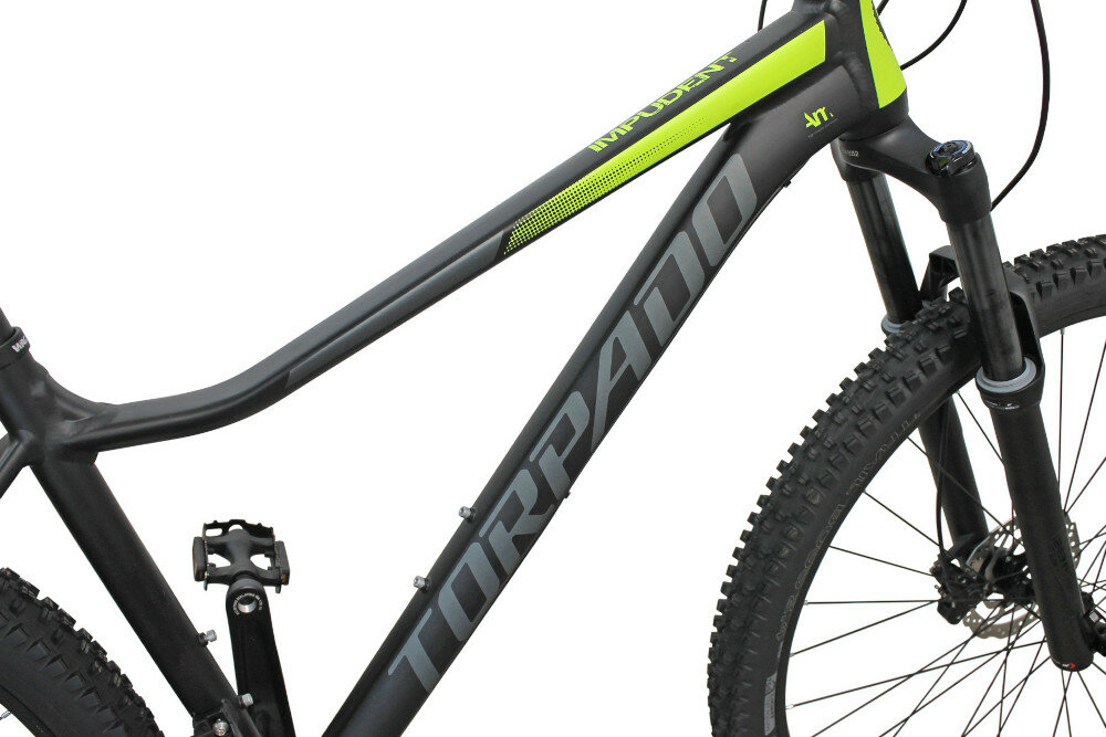 Rower górski MTB TORPADO Devon 1.9 M20 Czarno-zielony rama aluminiowa
