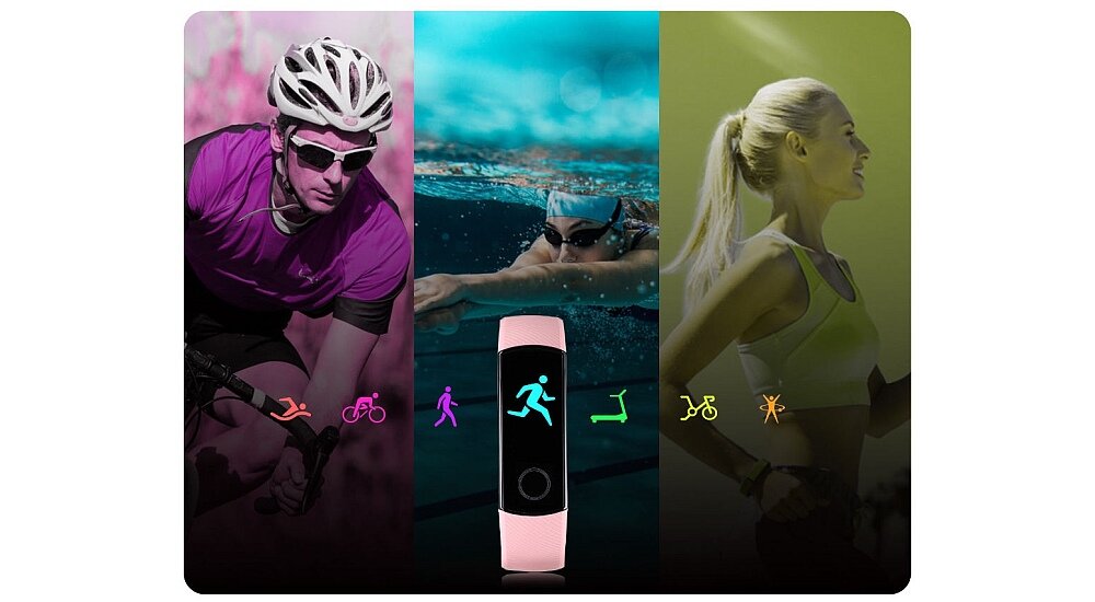 Smartband HONOR Band 4 ćwiczenia trening programy