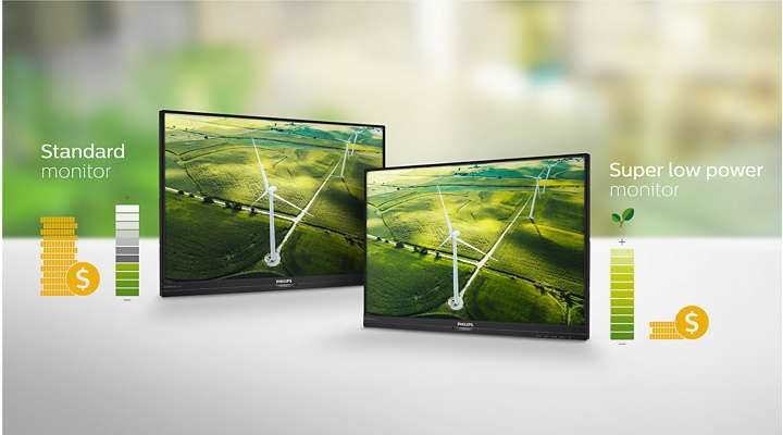 Monitor Philips 241B7QGJEB/00 - Energooszczędna Konstrukcja