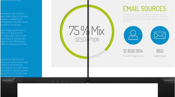 Monitor Philips 241B7QGJEB/00 - Wąska Ramka