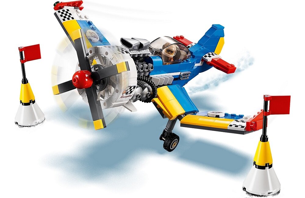 LEGO Creator 3w1 Samolot wyścigowy 31094 Rozwój różnych umiejętności