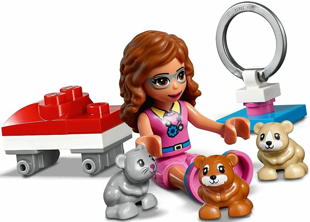 LEGO Friends Plac zabaw dla chomików Olivii 41383 - Starannie wykonanie