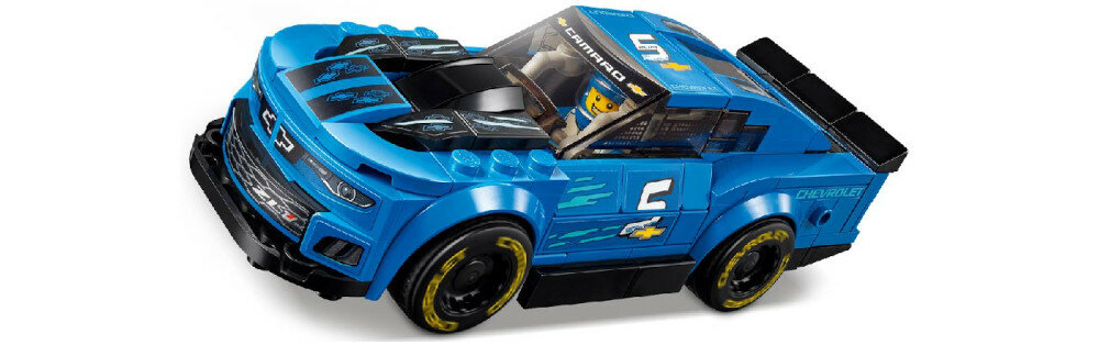 LEGO Speed Champions Chevrolet Camaro ZL1 75891 wymiary rozmiar kompaktowe