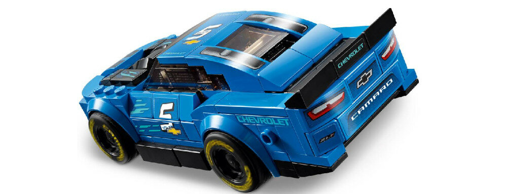 LEGO Speed Champions Chevrolet Camaro ZL1 75891 rozwój nauka motoryka trenowanie rączek sprawność