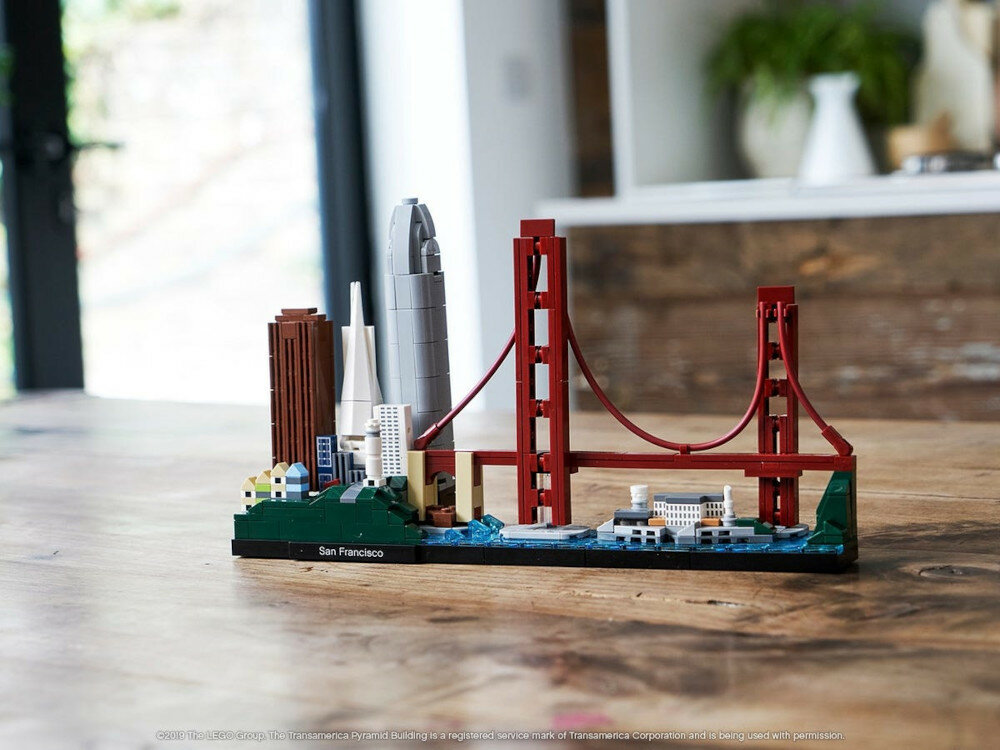LEGO Architecture San Francisco 21043 architektura