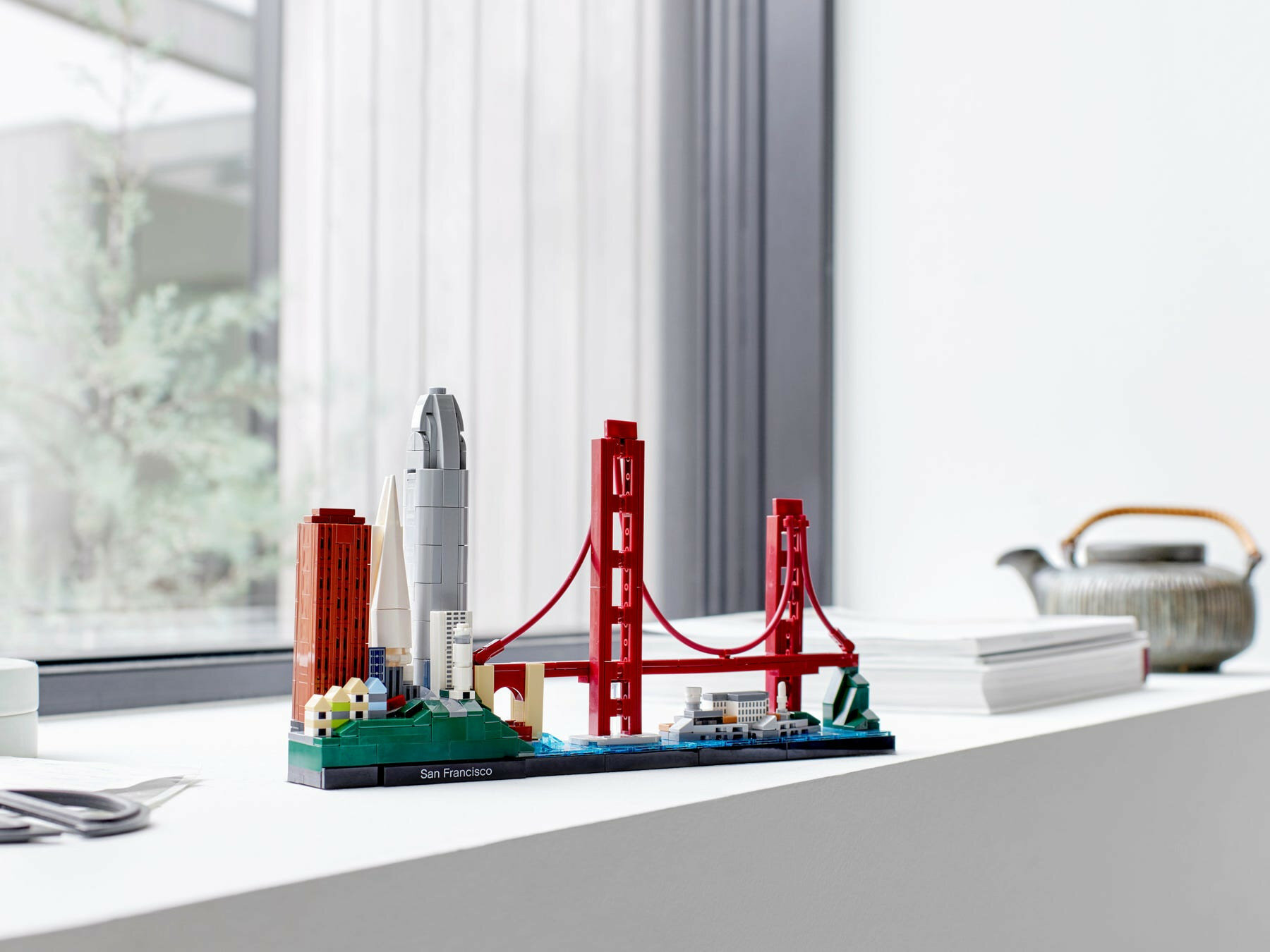 LEGO Architecture San Francisco 21043 wyglad szczególy