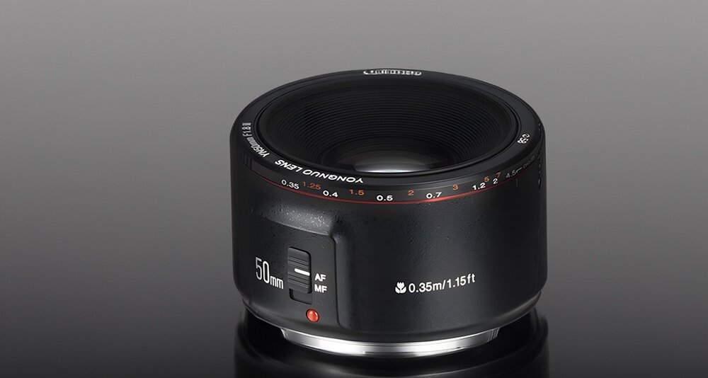 Obiektyw Yongnuo YN 50 mm f/1,8 II do Canon EF 