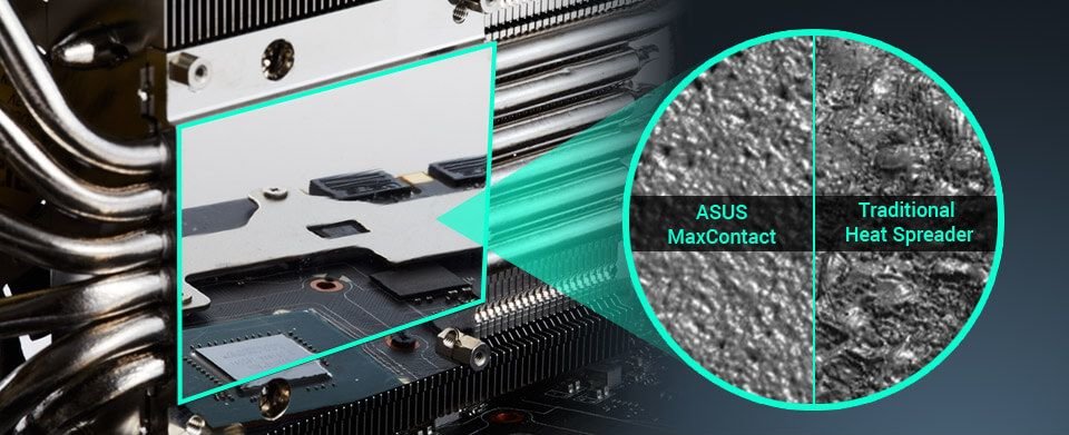 ASUS Geforce Rog Strix RTX 2060 O6G - Radiator