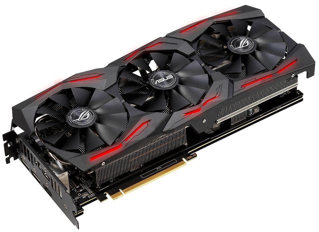 Karta graficzna ASUS GeForce Rog Strix RTX 2060 A6G Gaming - Turing Ray Tracing