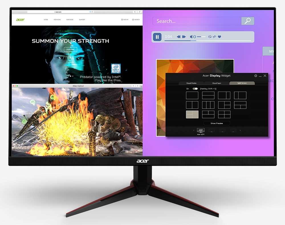 Monitor ACER Nitro VG270UP - ZeroFrame