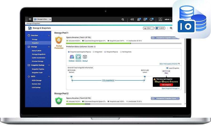 Serwer HS 453DX migawki