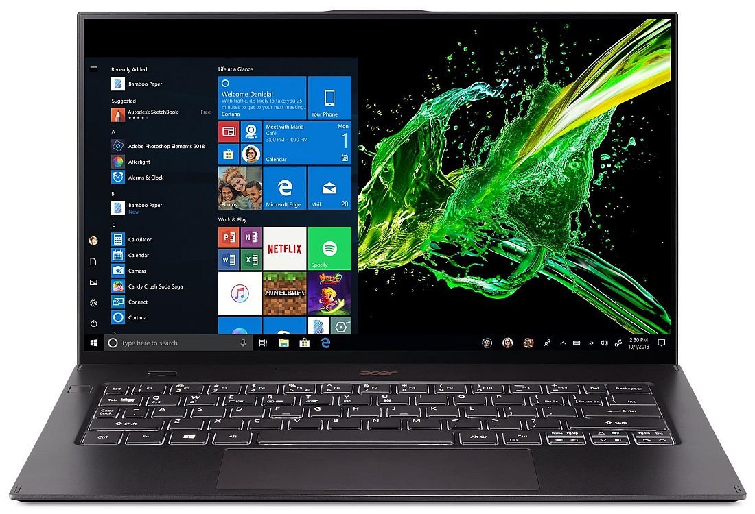 Laptop uniwersalny ACER Swift 7 - Laptop uniwersalny