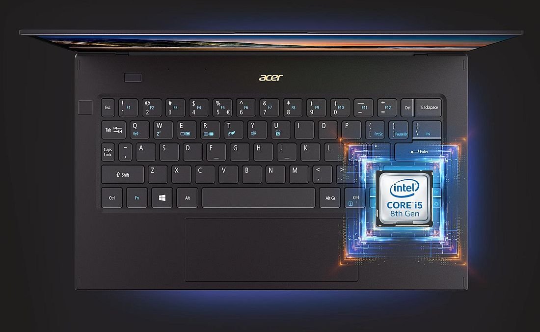 Laptop uniwersalny ACER Swift 7 - Dysk SSD