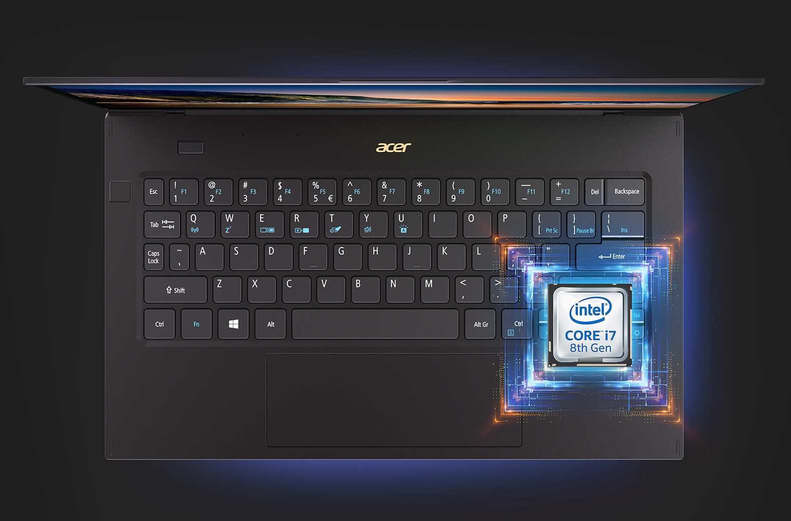 Laptop uniwersalny ACER Swift 7 - Dysk SSD