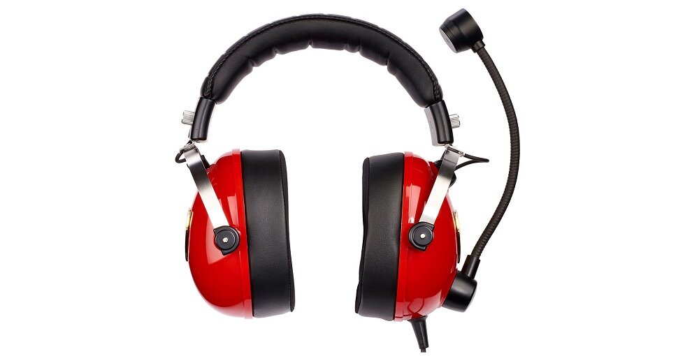 Słuchawki nauszne THRUSTMASTER T.Racing Scuderia Ferrari Edition widok 5 front