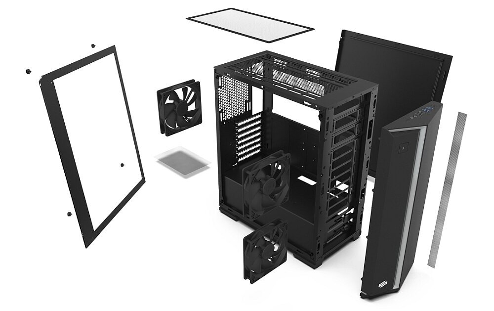 Obudowa SILENTIUM PC GLADIUS GD6 TG ARGB opis