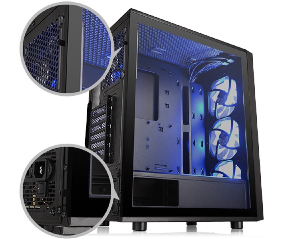 Obudowa THERMALTAKE Versa J25 TG - Obudowa typu midi-tower  